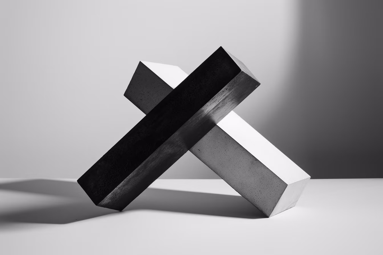 Abstract mark representing collaborators